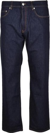Mauro Grifoni Straight Jeans - Heren - Regular Fit Jeans - Blauw - W29 - Katoen - Jeans