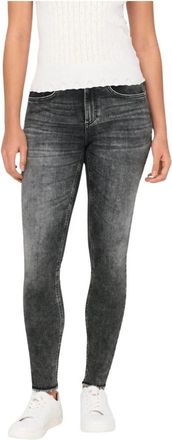 Only Jeans Blush Vita Alta - Dames - Skinny Jeans - Grijs - L - Jeans