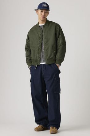 Levi's Pantalones cargo Baggy Field Lightweight - Hombre - XL - Azul / Ink Smudge