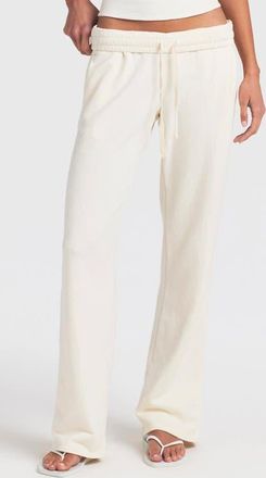 SKIMS Oversize French Terry Pants in Ecru at Nordstrom, Size Xx-Small