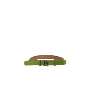 Elisabetta Franchi Cintura in pelle - - Accessories - Donna - Verde - S