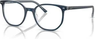Ray-Ban 52mm Irregular optical glasses in Blue at Nordstrom