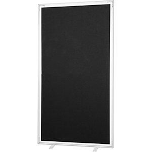 Paperflow Paperflow - Trennwand Easyscreen Einfarbig Mit Schallschutz Schwarz