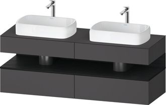 Duravit Qatego Consola Mueble Bajo Lavabo, 2 Extensiones, 2 - Duravit