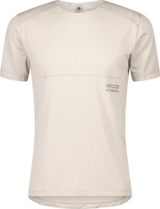 Scott Tee Endurance Tech S/S Laufshirt f&uuml;r Herren | wei&szlig;/beige
