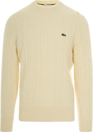 Lacoste Lapland Wool Cable Knit Sweater