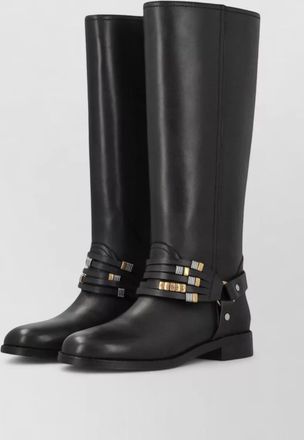 Pinko leather ankle boots
