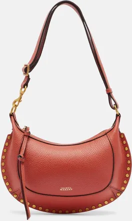 Isabel Marant Oskan Moon studded leather shoulder bag