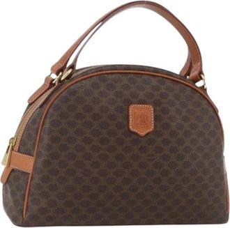 Celine Pre-owned Vintage Handtas - Dames - Vintage Handtas - Bruin - ONE Size - Leer - Vintage