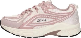 Maruti Nola Sneakers Laag - Dames - Sneakers - Roze - 39 EU - Denim - Schoenen