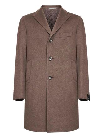 Tagliatore Cappotto con logo - Marrone