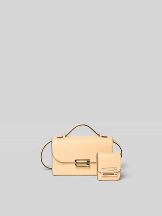 Victoria Beckham Handtasche mit Label-Detail in Beige, Gr&ouml;&szlig;e 1