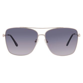 Guess Smoke Gradient Navigator Ladies Sunglasses GF6165 32B 61