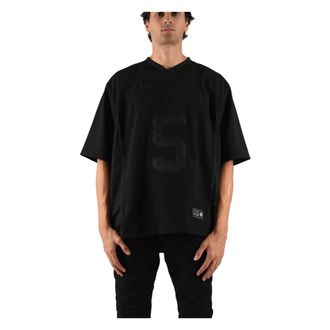 Ih Nom Uh Nit T-shirt in microrete - - Tops - Uomo - Nero - XL