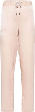 Lorena Antoniazzi Casual Roze Broek - Dames - Straight fit broeken - Roze - XS - Broeken