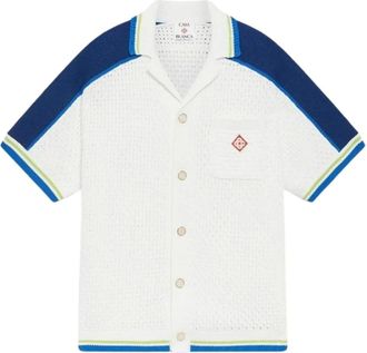Casablanca Camicia alluncinetto a maniche corte - - Shirts - Uomo - Bianco - S