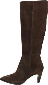 Lina Locchi Schoenen, Dames, Bruin, 43 EU, Hoge laars met bedekte hak