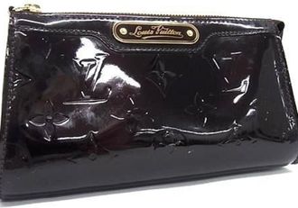 Louis Vuitton Amarante Monogram Vernis Pouch (Pre-Owned)