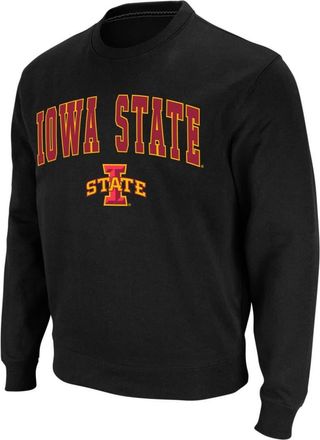 Colosseum Mens Colosseum Black Iowa State Cyclones Arch & Logo Crew Neck Sweatshirt at Nordstrom, Size Medium
