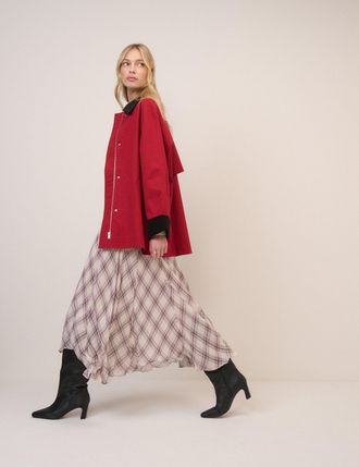 Nobody's Child Red Cord Detail Barn Jacket