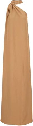 Taller Marmo Maxi Jurken - Dames - Maxi kleedjes - Beige - XS - Kleedjes