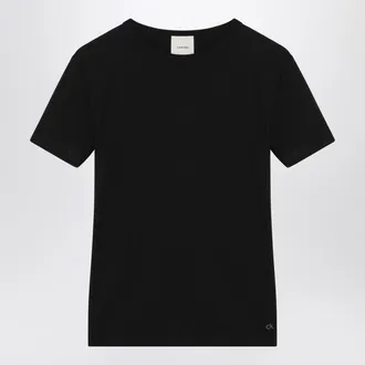 Calvin Klein Black Ribbed T Shirt