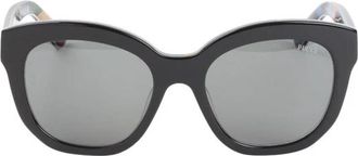 Pucci Ep 0254 Ronde Zonnebril - Dames - Zonnebrillen - Zwart - ONE Size - Accessoires