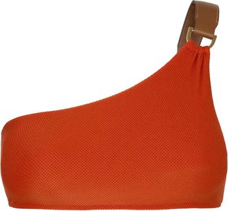 Lenny Niemeyer ring-embellished bikini top - Orange