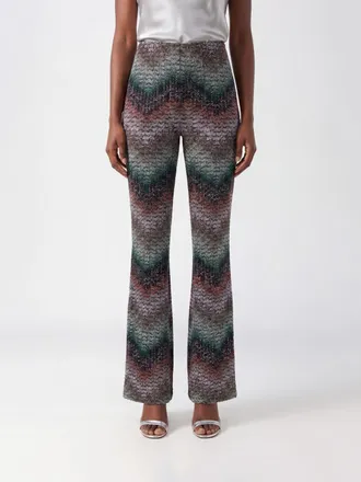 Missoni Pantaloni flared in misto viscosa lurex