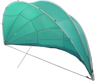 vidaXL C&uacute;pula Para Piscina Manual Verde 592 X 590 X 275 Cm Vidaxl