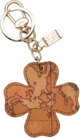 Alviero Martini 1A Classe Llavero de tr&eacute;bol con estampado Geo Classic - Accessories - unisex - Marr&oacute;n - ONE SIZE