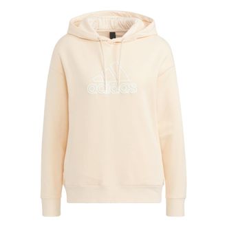 adidas (WMNS) adidas Ust Hoodie Asia Sizing Beige HM5281
