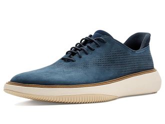 Cole Haan Grand Phaze Laser Quick-on Mens Shoes Navy Blazer Nubuck/Natural : 11.5 D - Medium