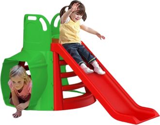 OEM Tobog&aacute;n Con T&uacute;nel Para Ni&ntilde;os: Diversi&oacute;n Al Aire Libre Segura Y Colorida, Certificada Seg&uacute;n Las Normas Ce Y En 71