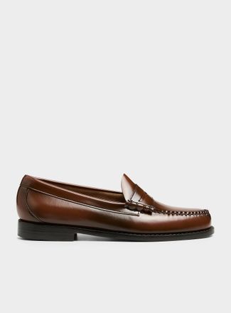 G.H. Bass & Co. Mens Larson Weejuns whiskey-brown loafers Men