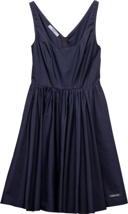 Prada Navy Blue Mini Dress