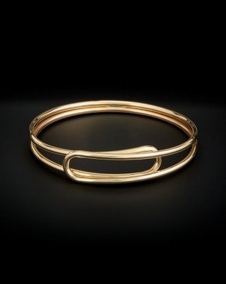 Italian Gold, Inc 14K Italian Gold Double Bypass Bangle