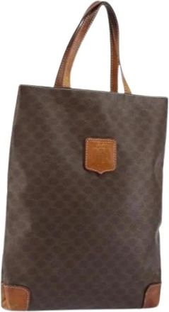 Celine Pre-owned Vintage Tote Bag - Dames - Vintage Shopper - Bruin - ONE Size - Vintage