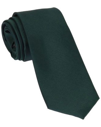 Scotch & Soda Green Tonal Ampersan Logo Tie