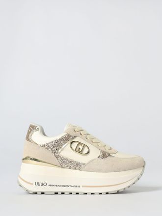 Liu Jo Sneakers Platform Liu Jo in camoscio e nylon con glitter