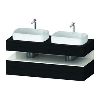 Duravit Qatego Consola Mueble Bajo Lavabo, 2 Extensiones, 2 - Duravit