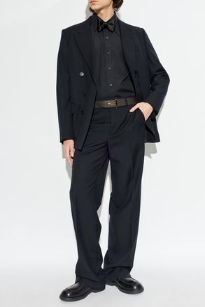 Tom Ford Cotton Shirt, Mens, Black