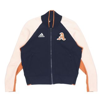 adidas (WMNS) adidas Sports Stylish Long Sleeves Jacket Navy Blue DX8420