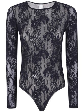 Zimmermann Bodysuit Long Sleeve Lace