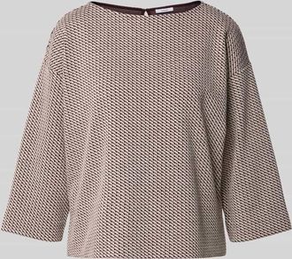 OPUS Sweatshirt mit 3/4-Arm Modell Goman in Bordeaux, Größe 36