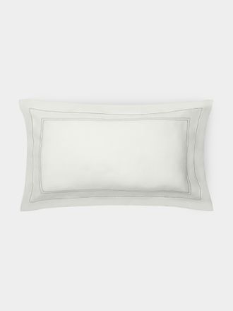 Volga Linen Hem-Stitch Linen Super King Pillowcases (Set of 2)