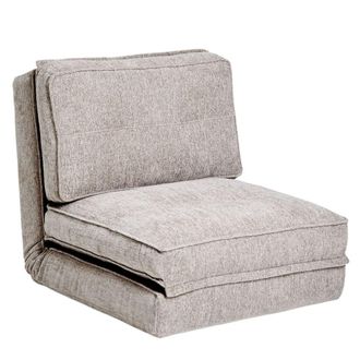 Nordlys Sill&oacute;n cama en tejido gris