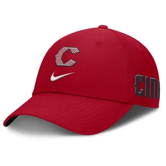 Nike Cincinnati Reds City Connect Club Nike Mens Dri-FIT MLB Adjustable Hat in Red | NB02058YRED-Z8F