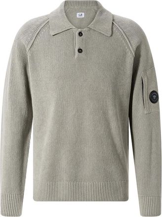 C.P. Company Maglia con scollo a V - - Knitwear - Uomo - Grigio - XL