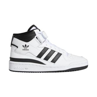 adidas Mid-Top Forum Sneakers - Dames - Fitnessschoenen - Wit - 38 2/3 EU - Leer - Fitness